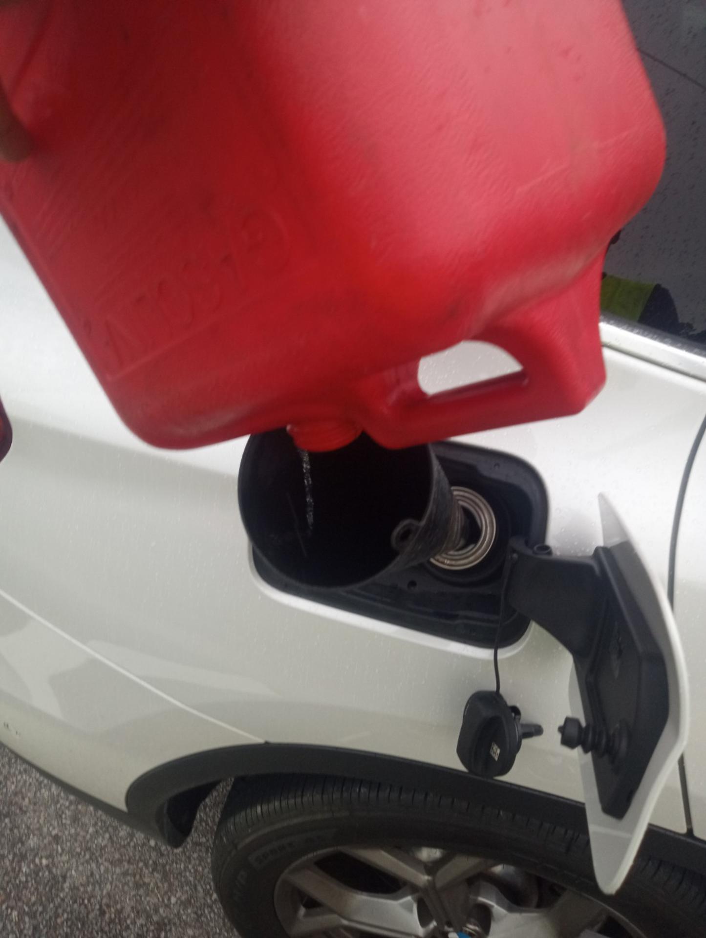 Fuel delivery in progress Columbia SC